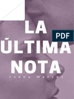 La Última Nota by Joana Marcús