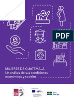 We Effect - Mujeres de Guatemala - Un Analisis de Sus Condiciones Economicas y Sociales