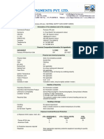 Ponceau 4R Lake MSDS highlights hazards and composition