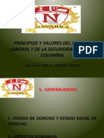 03presentacion JATG - Principios y Valores Del D Laboralo y La Seguridda Social en Colombia