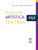 Produccion Artistica Teatral - Congreso de Teatrología