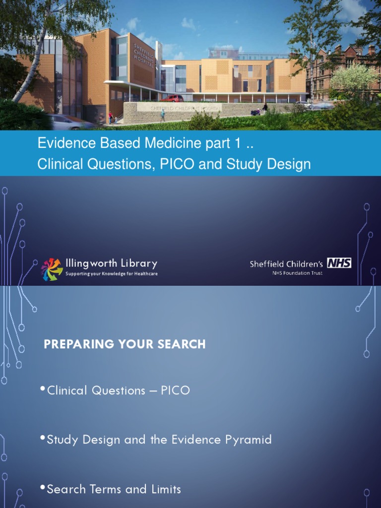 PICO Framework for Clinical Questions | PDF | Cancer | Cognitive ...