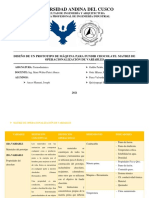 Diseño de Un Prototipo de Máquina para Fundir Chocolate. Matriz de Operacionalización de Variables