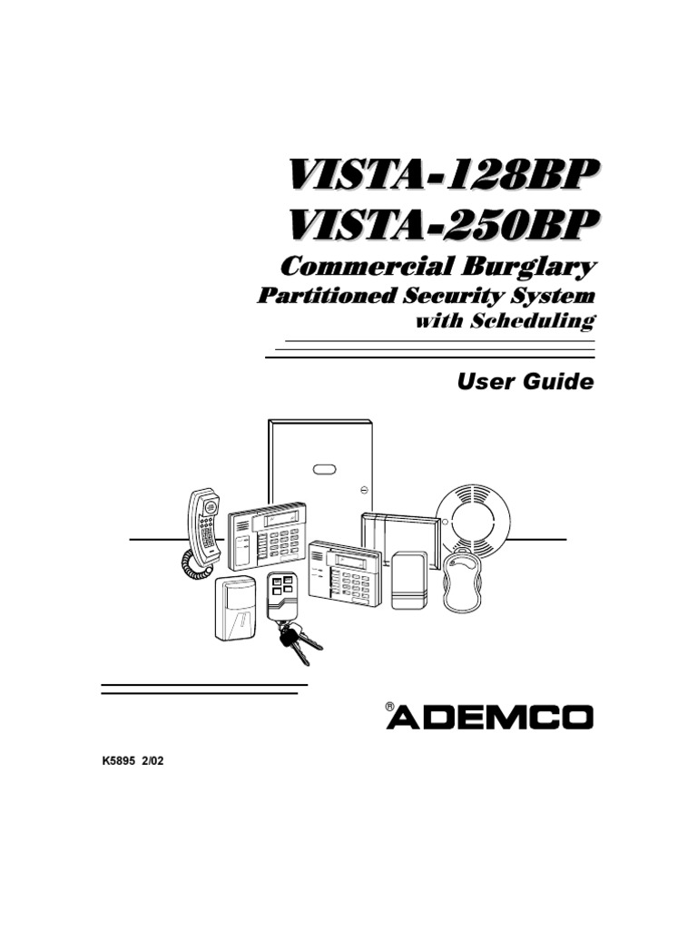Ademco Honeywell Vista 128BP Vista 250BP PDF