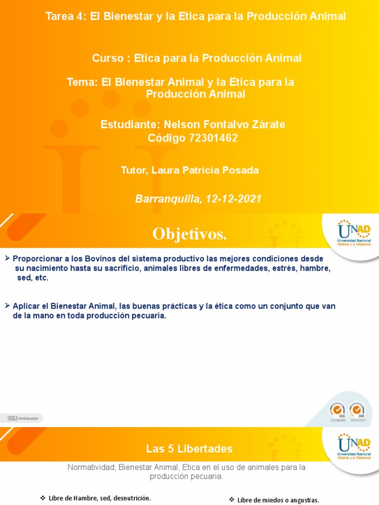 Bienestar y Ética en Producción Animal | PDF | Bienestar de los ...