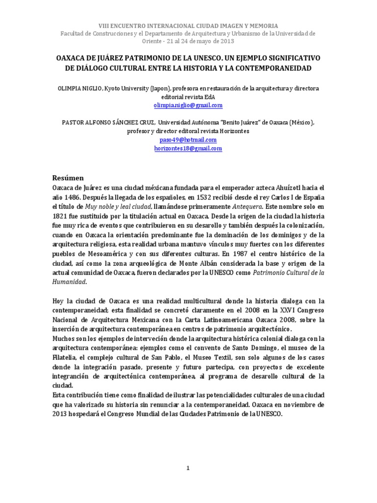 Carta de OAXACADEJUÁREZ PDF México