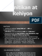 Panitikan NG Rehiyon (R1-R4)