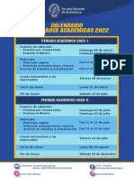 Calendario Actividades Academicas