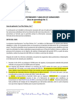 Solución Caso Los Pies Felices Variaciones Estándares 2s20 (R)