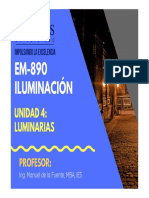 Presentacion (UNIDAD 4 - LUMINARIAS)Curso Iluminacion FIDELITAS