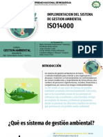 Implementación del SGA ISO14000