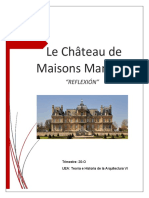 Le Château de Maisons Mansart