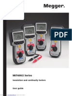 MIT400/2 Series: Insulation and Continuity Testers