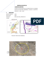 MEMORIA DESCRIPTIVA MINAS DE PEDREGAL