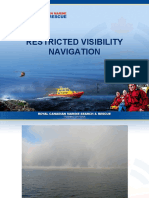 Restricted Visibility Navigation