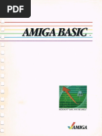 Commodore Amiga BASIC (1985)