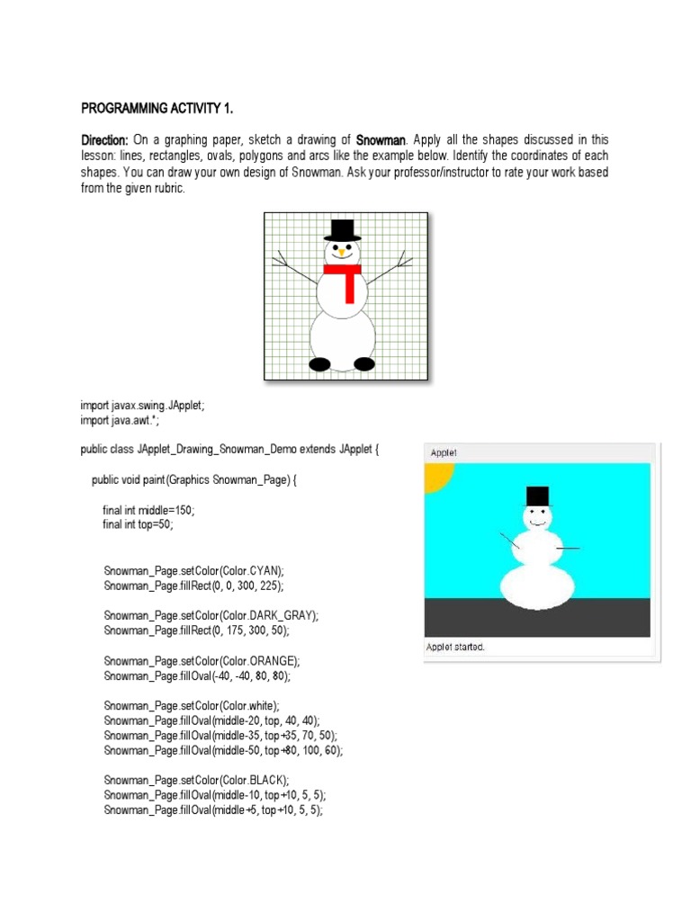 Programming Activity 1 | PDF