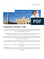 A Vida de Santa Gianna