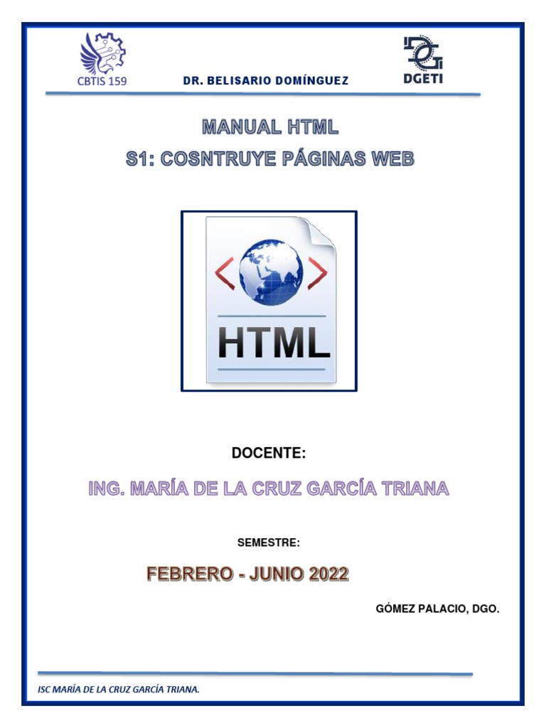 Prácticas Básicas de HTML para Principiantes | PDF | HTML | Página web