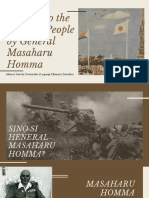 Address To The Filipino People by General Masaharu Homma