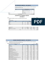 Desagregado Del Presupuesto Analítico Costo Directo