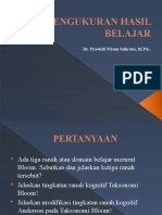 Pengukuran Hasil Belajar