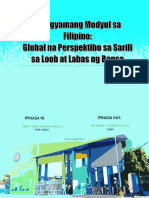 Modyul Sa Perspektibo Sa Sarili Gawain 1 22 Jobert Sambitan BSED 3 C PDF