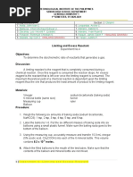 Limiting and Excess Reactant