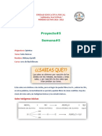 Quimica - Semana 5 - Proyecto 5 - Melany Quinlli