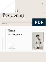 Product Positioning - Kelompok 2