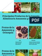 Principales Productos de La Canasta Alimentaria Amazonas
