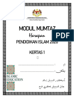 Cover Modul MUMTAZ Harapan K1