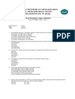 Soal Us Kimia TKJ MD 2022