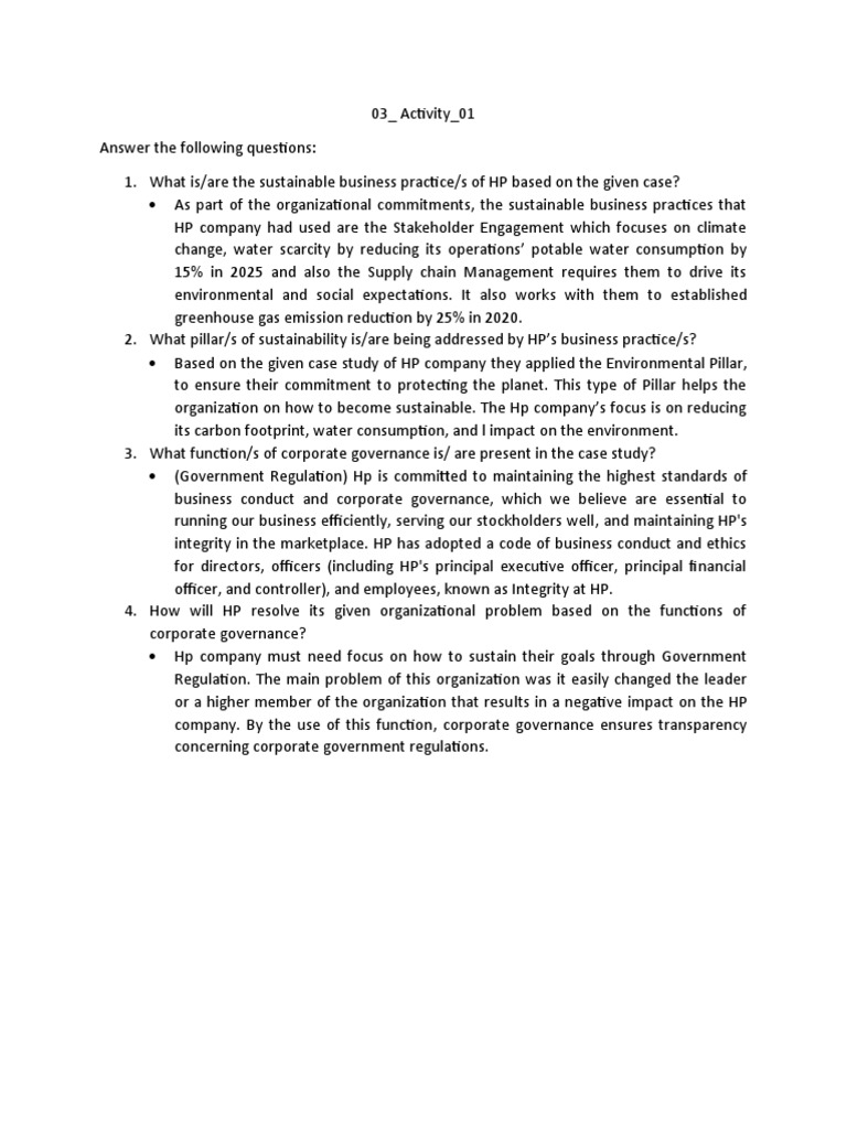 HP | PDF | Career & Growth | Finance & Money Management