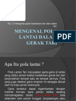 Mengenal Pola Lantai Dalam Gerak Tari Tema 3 Subtema 2