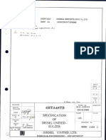 Specification of Diesel United-Sulzer (Me) (Uploaded)