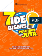  7 Ide Bisnis Puluan Juta