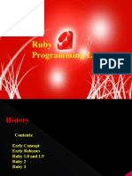 Ruby Programming Language