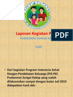 Laporan Kegiatan PIS-PK