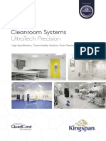 Cleanroom Systems Ultratech Precision: Insulated Panels