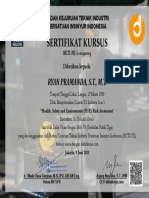 Sertifikat ryan  K3 Industri Seri-5 BKTI-PII-L-004
