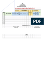 Scoring Rubric For District Level Reading Area Contest