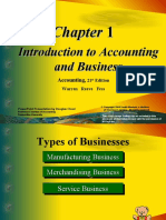 Introduction To Accounting and Business