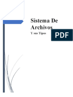 Sistemas de Archivos