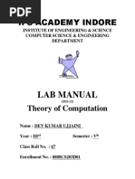 Toc Lab Manual