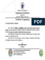 Certificate Appearance Monitoring DEPED Inventory