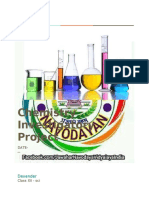 Chemistry Investigatory Project: Devender