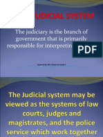 The Judiciary Is The Branch of Government That Is Primarily Responsible For Interpreting The Law