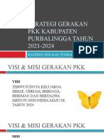 Strategi Gerakan PKK Kabupaten Purbalingga Tahun 2021-2024