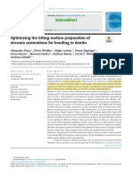 2021 Optimizing The Fitting-Surface Preparation of Zirconia Restorations For Bonding To Dentin